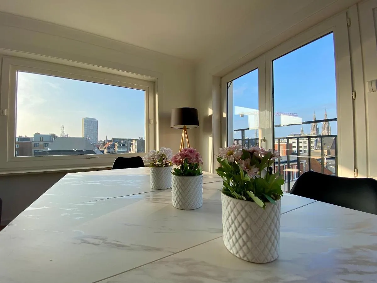 Luxury 3 Bedroom Apartment On The Top Floor With Panoramic View Ostende